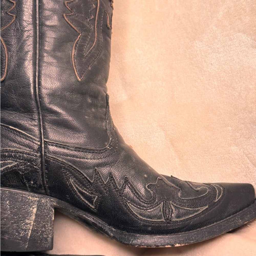 Corral Tall Black Eagle Boots - Picture 9 of 12